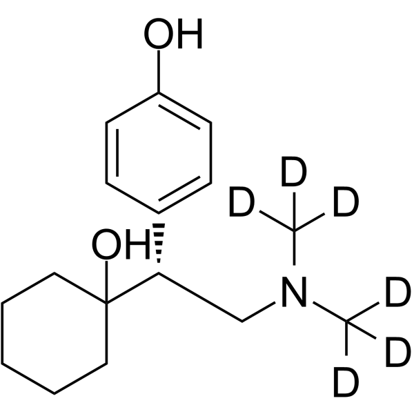 (R)-(-)-O-Desmethyl Venlafaxine-d6 ((R)-O-Desmethyl Venlafaxine-d6) 1062609-96-4